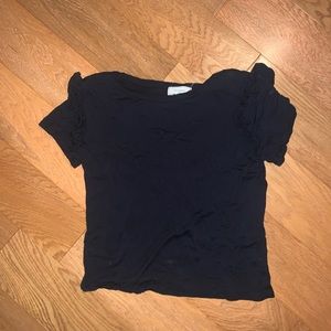 ❤️Black Flowy Blouse